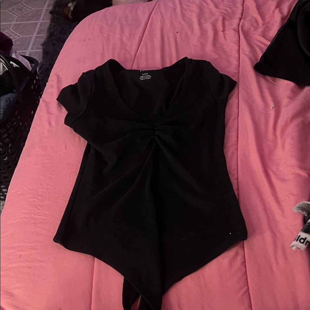 American Eagle Outfitters Black Bodysuit
